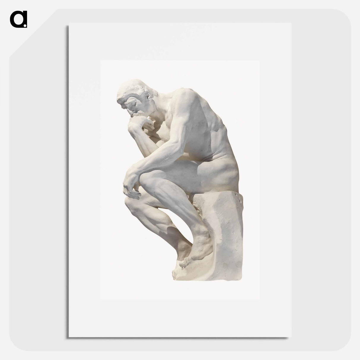 The Thinker - Auguste Rodin Poster.