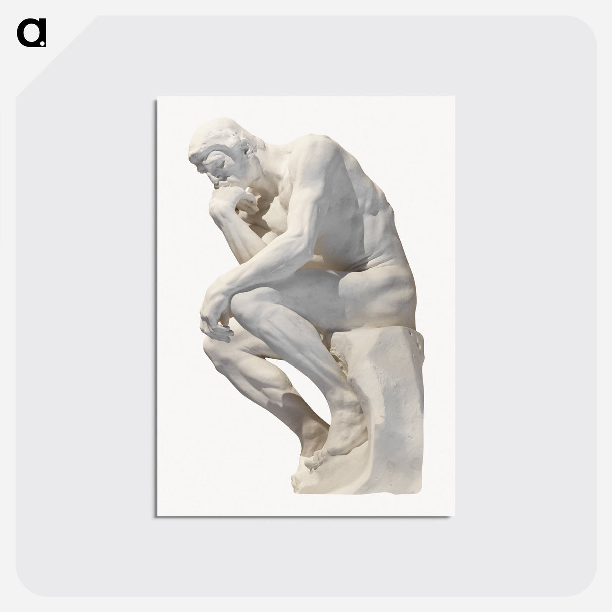 The Thinker - オーギュスト ロダン Postcard.