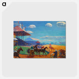 アートポストカード-Race Track
 - バーンズ・コレクション Postcard.