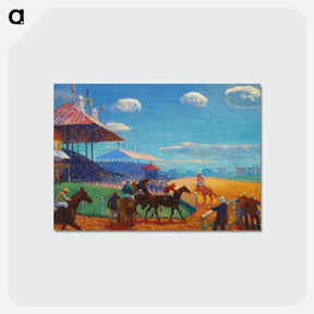 アートポストカード-Race Track
 - バーンズ・コレクション Postcard.