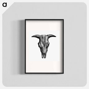 アートポスター-Animal Bone Illustration
 - 大英図書館 Poster.
