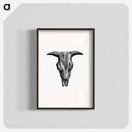アートポスター-Animal Bone Illustration
 - 大英図書館 Poster.