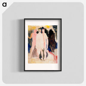 アートポスター-Turkish Bath - チャールズ デムス Poster.