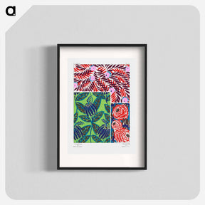 アートポスター-Suggestions pour étoffes et tapis: 60 motifs en couleur - E.A.セギー Poster.