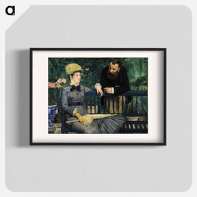 アートポスター-Edouard Manet's famous painting - エドゥアール マネ Poster.