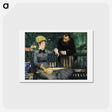 アートポストカード-Edouard Manet's famous painting - エドゥアール マネ Postcard.