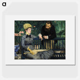 Edouard Manet's famous painting - Edouard Manet Poster.