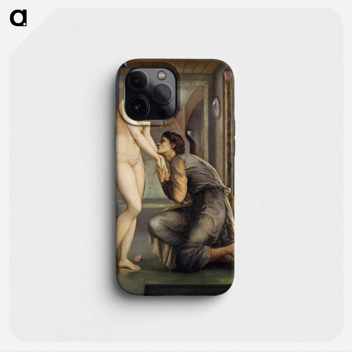 Pygmalion and the Image - The Soul Attains - エドワード バーン ジョーンズ Phone Case.