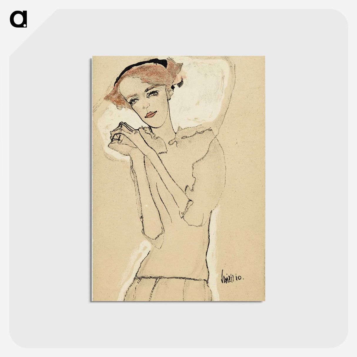 1-40_Egon-Schiele_postcard
