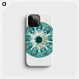 Colorful vintage tunicate illustration - エルンスト ヘッケル Phone Case.