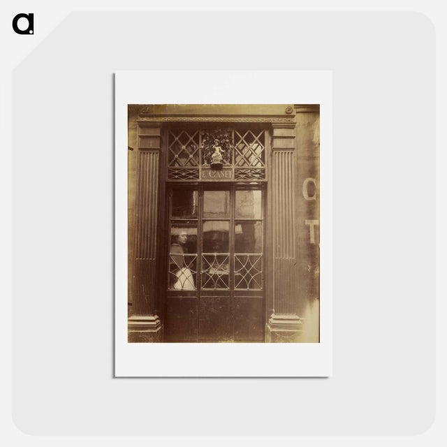 アートポストカード-Petit Bacchus, 61, rue St. Louis en l'Ile
 - ウジェーヌ アジェ Postcard.