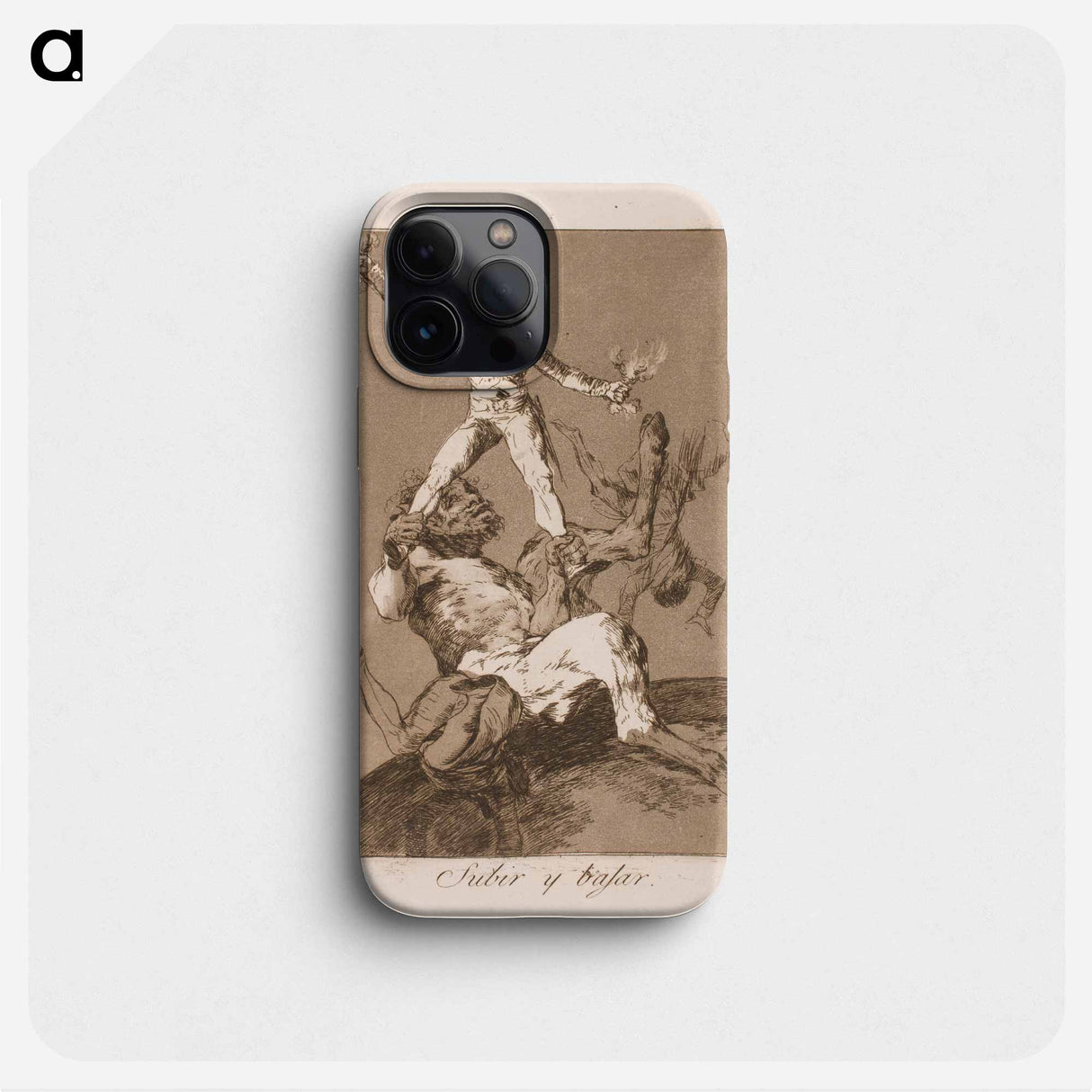 Up and down - Francisco de Goya Phone Case.