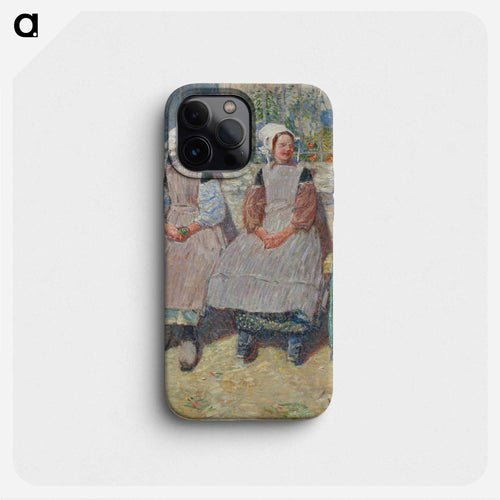 In the Sunlight - Frederick Childe Hassam Phone Case.