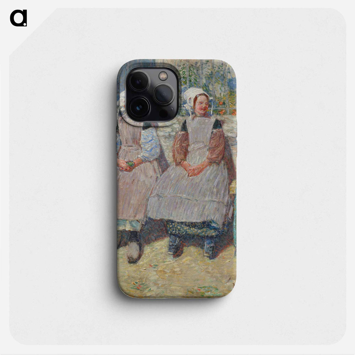 In the Sunlight - Frederick Childe Hassam Phone Case.