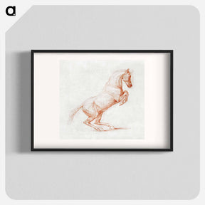 アートポスター-Prancing Horse
 - ジョージ スタッブス Poster.