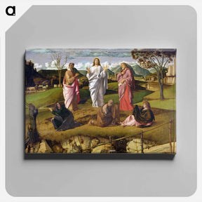 アートパネル-Transfiguration of Christ - ジョヴァンニ ベッリーニ Canvas.
