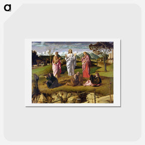 アートポストカード-Transfiguration of Christ - ジョヴァンニ ベッリーニ Postcard.