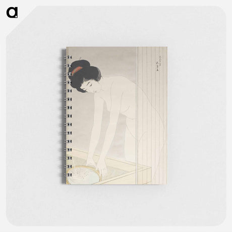 アートメモ帳-Woman Washing Her Face
 - 橋口 五葉 Memo.