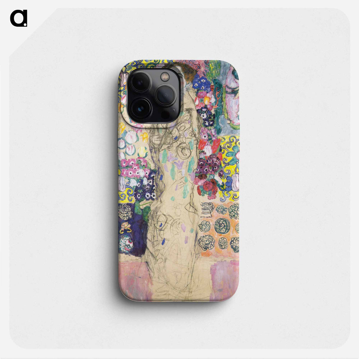 Portrait of Maria Munk - Gustav Klimt Phone Case.