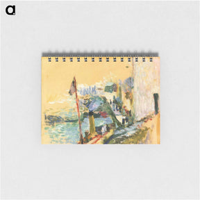 アートメモ帳-The Port of Belle Isle Sur Mer - アンリ マティス Memo.