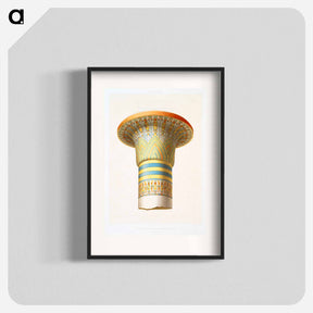 アートポスター-Column of the Hypostyle Hall of Karnak
 - エジプト美術史 Poster.