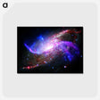 アートポストカード-NGC 4258: Anomalous Arms
 - ハッブル画像 Postcard.