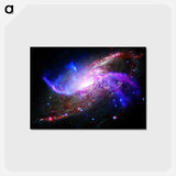 アートポストカード-NGC 4258: Anomalous Arms
 - ハッブル画像 Postcard.