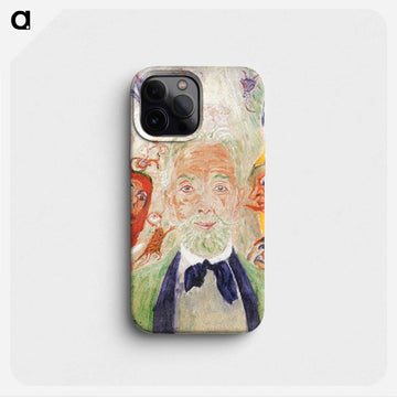 Me and My Circle - ジェームズ アンソール Phone Case.