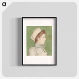 Portrait of Nurse Nelly - Jan Toorop Poster.
