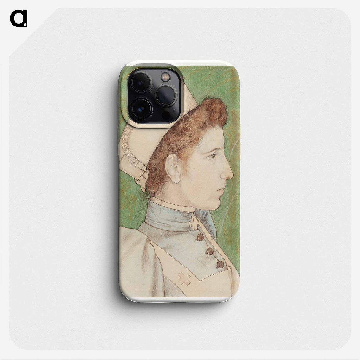 Portrait of Nurse Nelly - Jan Toorop Phone Case.