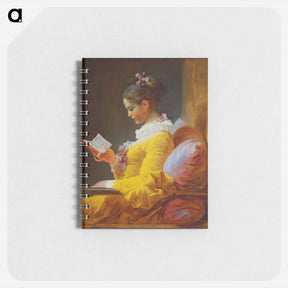 アートメモ帳-A Young Girl Reading - ジャン オノレ フラゴナール Memo.