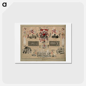 アートポストカード-Victorian Blood Book
 - ジョン ビングリー ガーランド Postcard.