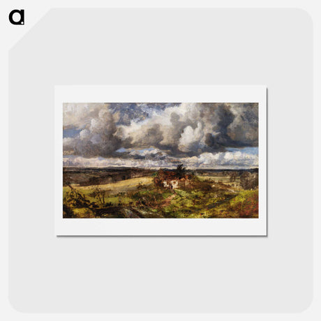 アートポストカード-Small Landscape
 - ジョン コンスタブル Postcard.