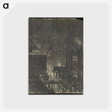 アートポストカード-Hotel Knickerbocker at Night
 - ジョセフ ペネル Postcard.