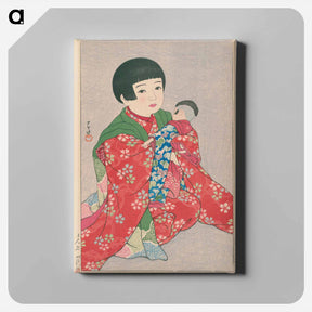 アートパネル-昭和10(1935)年に渡辺画版店から出版された川瀬巴水の版画集内の作品 - 川瀬 巴水 Canvas.