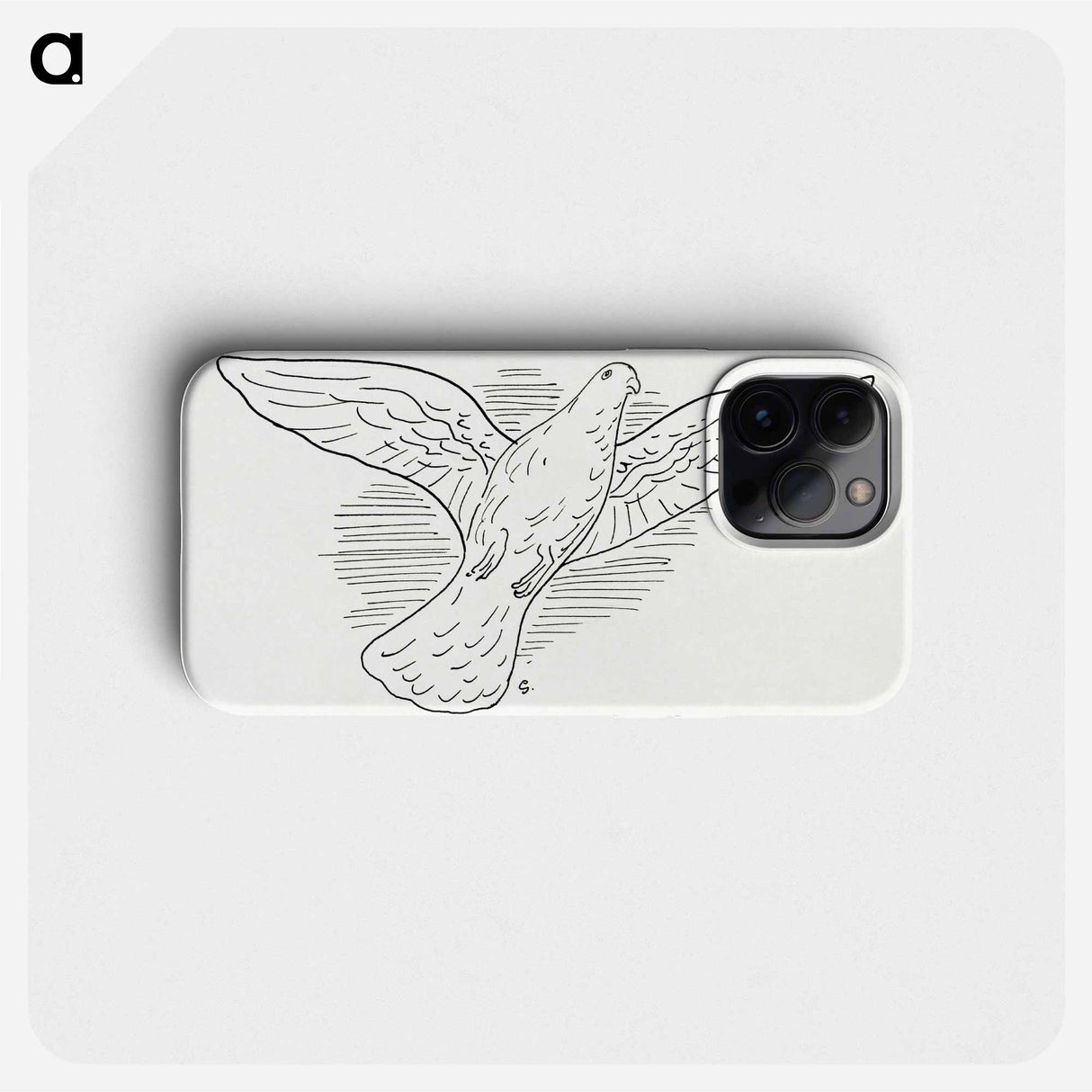 Flying pigeon - Leo Gestell Phone Case.