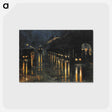アートポストカード-Hochbahnhof Bülowstraße - レッサー ユリィ Postcard.
