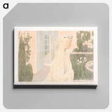 アートパネル-Life Becomes Precious, Discreet - モーリス ドニ Canvas.