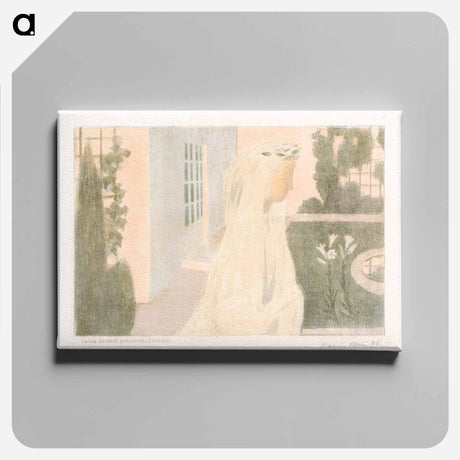 アートパネル-Life Becomes Precious, Discreet - モーリス ドニ Canvas.