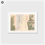 アートポストカード-Life Becomes Precious, Discreet - モーリス ドニ Postcard.