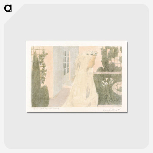 Life Becomes Precious, Discreet - モーリス ドニ Postcard.