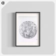 アートポスター-Lunar Surface Phase
 - 国立医学図書館 Poster.