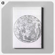 アートパネル-Lunar Surface Phase
 - 国立医学図書館 Canvas.