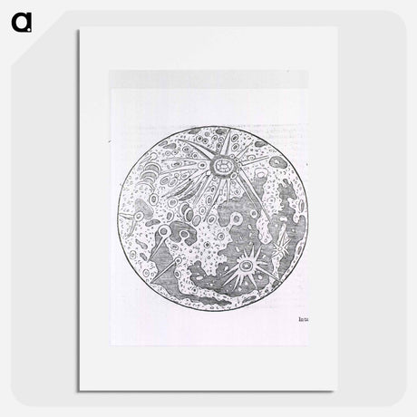 アートポスター-Lunar Surface Phase
 - 国立医学図書館 Poster.