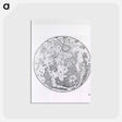 アートポストカード-Lunar Surface Phase
 - 国立医学図書館 Postcard.