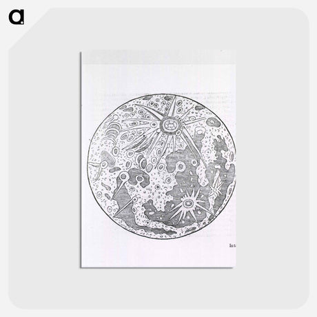 アートポストカード-Lunar Surface Phase
 - 国立医学図書館 Postcard.