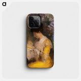 Madame Arthur Fontaine - Odilon Redon Phone Case.