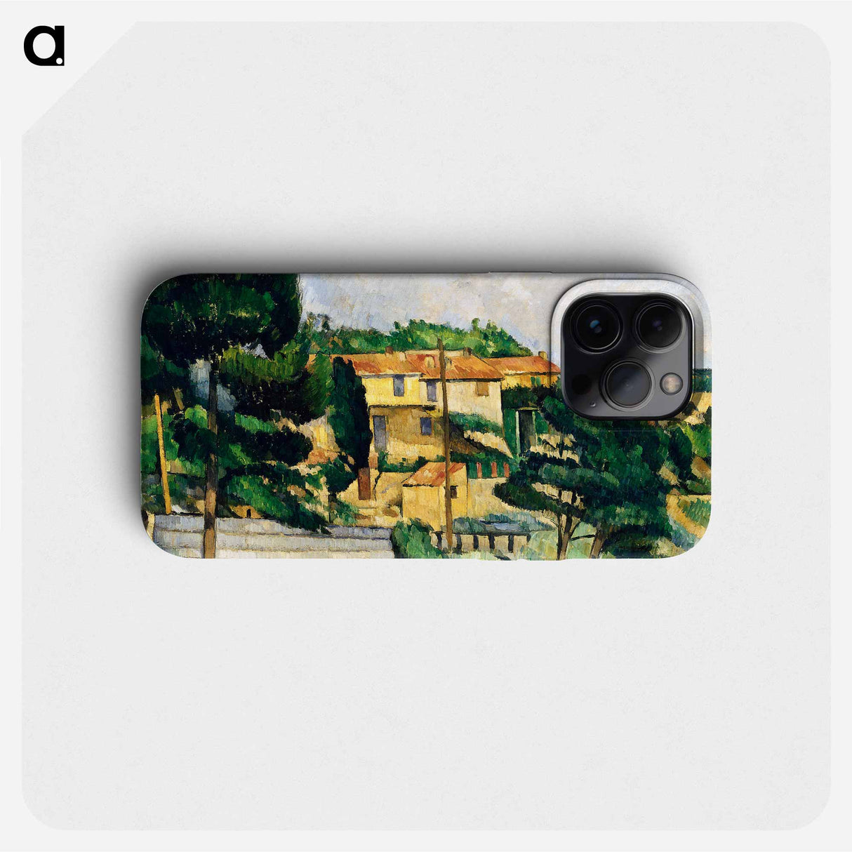 The Road Bridge - Paul Cezanne Phone Case.