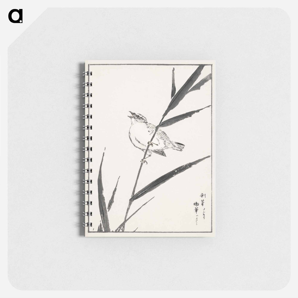 アートメモ帳-Reed-Bunting and Reed
 - 鳥類図鑑 Memo.