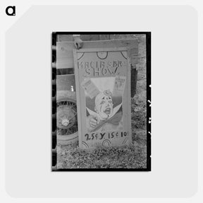 アートポストカード-Penasco Spanish-American Show
 - ラッセル リー Postcard.